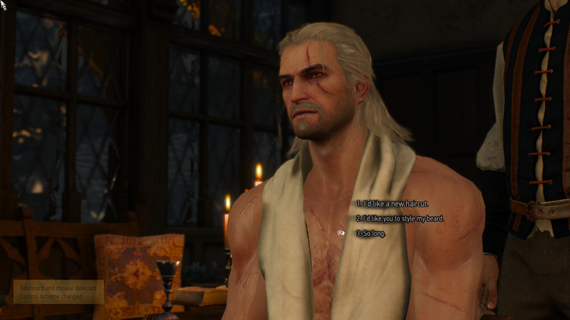 Illustration for article titled The Witcher 3’s Free DLC So Far: Monsters, Beards, And A Pretty Dress